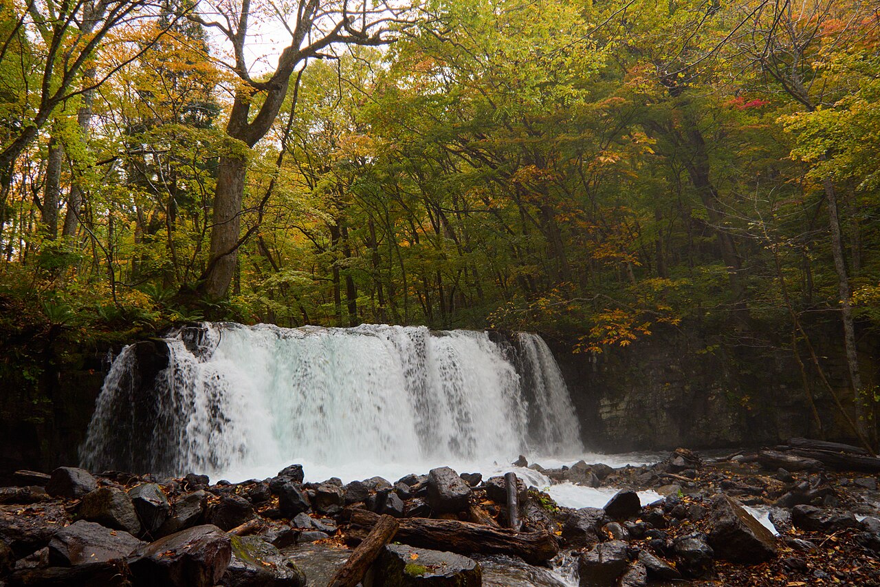 Autumn leaves at Oirase Gorge & Lake Towada, Towada, Japan